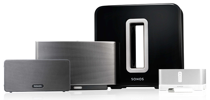 SONOS SUB works with